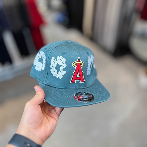 کلاه اسنپ بک دنیم  (DENIMTEARS SNAPBACK) (تنظیم سایز دار) رنگ سبز